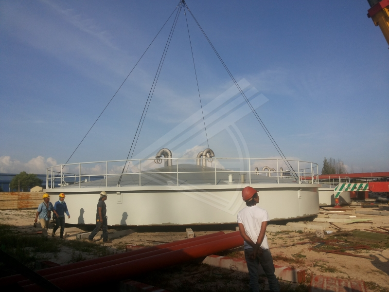 Fabricate & Install M/s Tank at Lumut PGEO