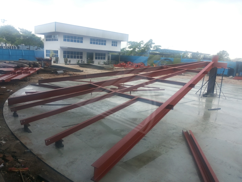 Fabricate of S/s Tank at Warehouse to Africa