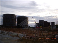 Fabrication and Erection Above Ground Mild Steel Storage Tank 2000mt ( 2 Units) 