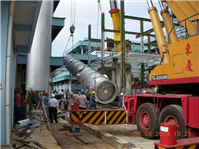 Erection and Installation Column Separator at Oleochemical Plant for Carotino Sdn. Bhd Pasir Gudang.