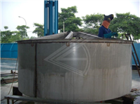 Fabrication for S/s Storage Tank at Taman Pasir Putih, Pasir Gudang.
