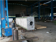 Fabricate of Vertical Cooler at Warehouse, Tmn Pasir Puteh.