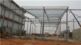 Fabrication, Erection and Welding of Steel Structure at Times Ceramica, Tanjung Langsat.