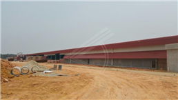 Fabrication, Erection and Welding of Steel Structure at Times Ceramica, Tanjung Langsat.